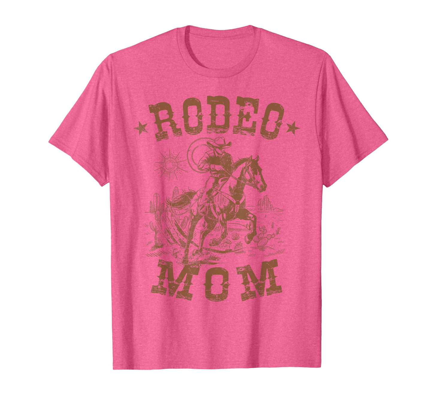 Rodeo Mom Western Cowboy Mommy Family Matching Mother's Day T-Shirt