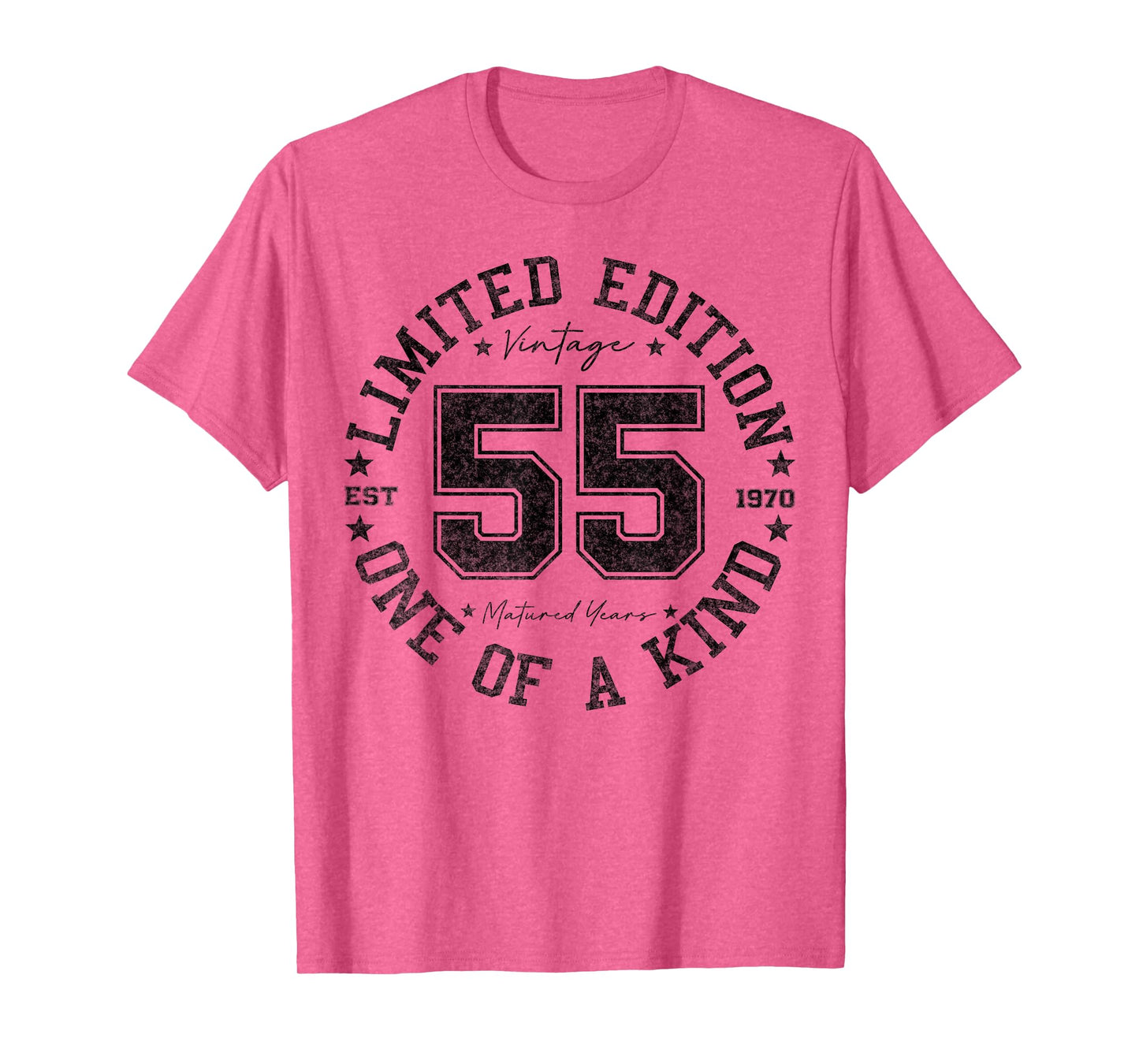 55 Year Old Gifts Vintage 1970 Limited Edition 55th Birthday T-Shirt