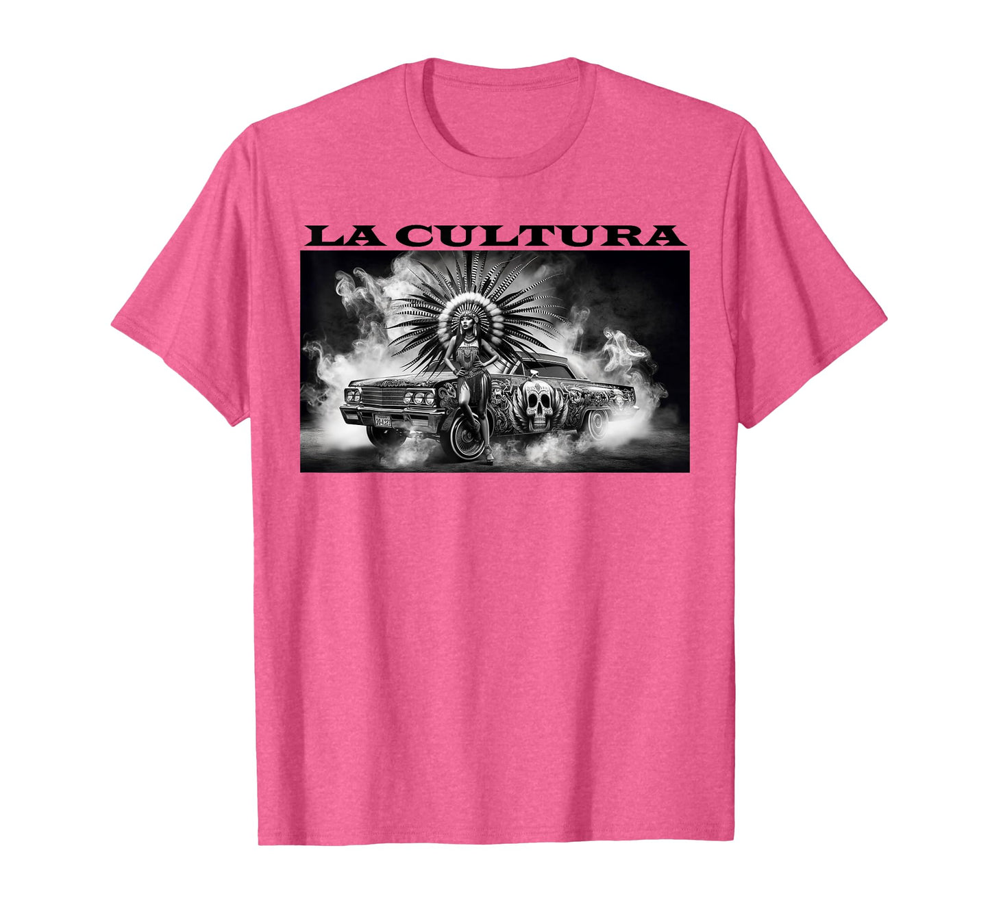 Chicano Mexican Culture Lowriders Aztec Classic La Cultura T-Shirt