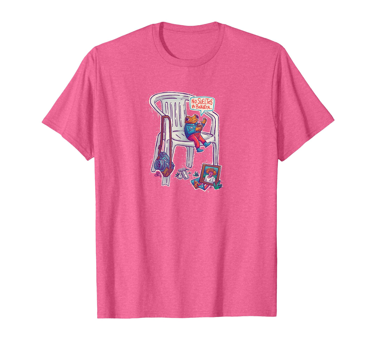 Sillas Blancas Puerto Rico Sapo Concho Bandera Boricua T-Shirt