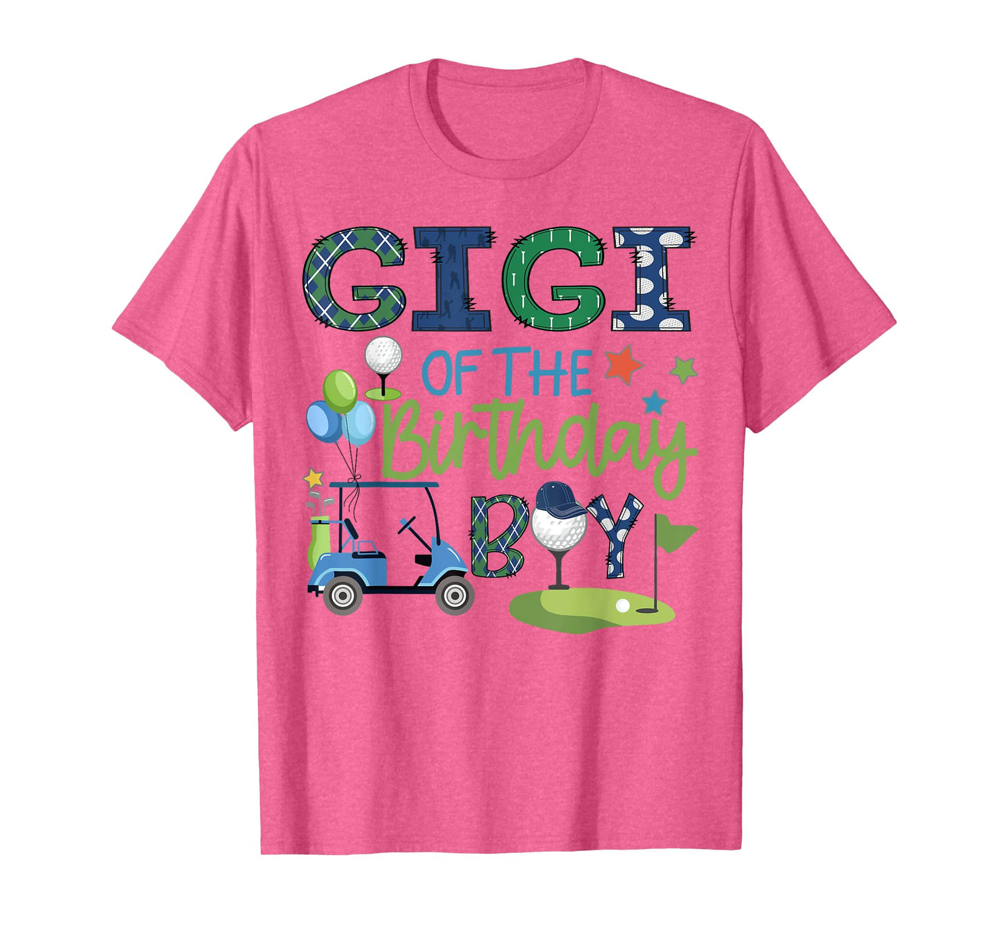 Gigi Of The Birthday Boy Hole in One Golf Sport T-Shirt