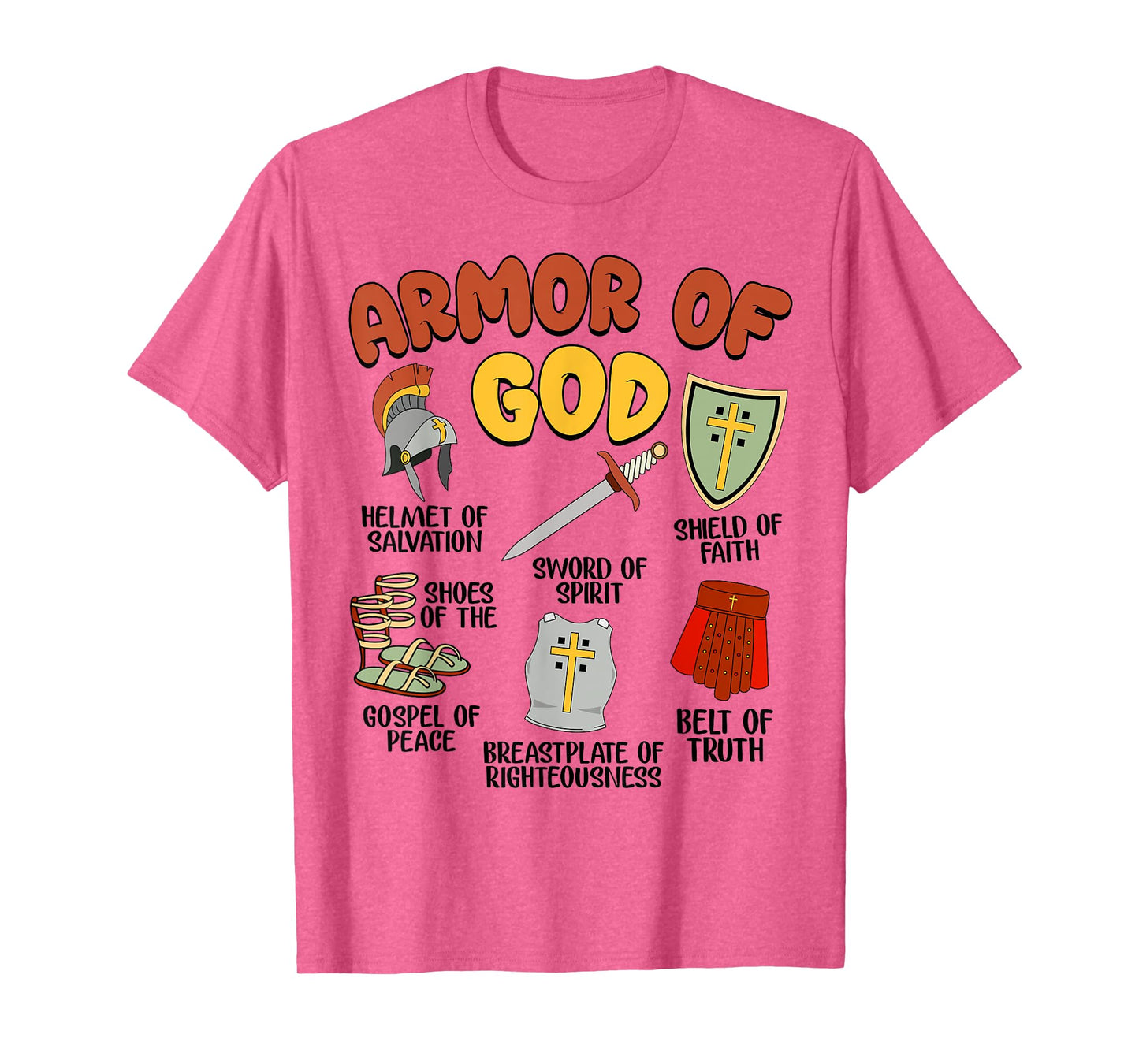 Toddler Armor of God Boy Kids Funny Christian Jesus is King T-Shirt