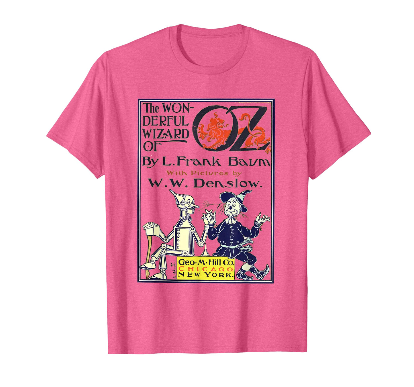 Classic Vintage Book Cover "The Wonderful Wizard of Oz" T-Shirt