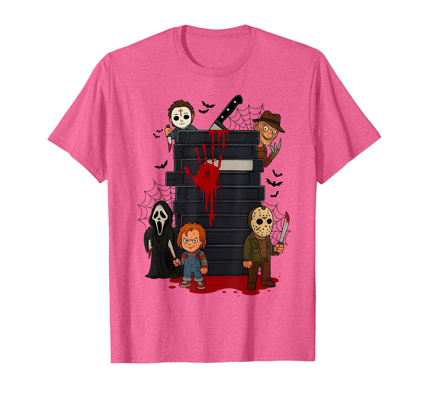 Halloween Horror Movie Characters Funny Scary Halloween T-Shirt