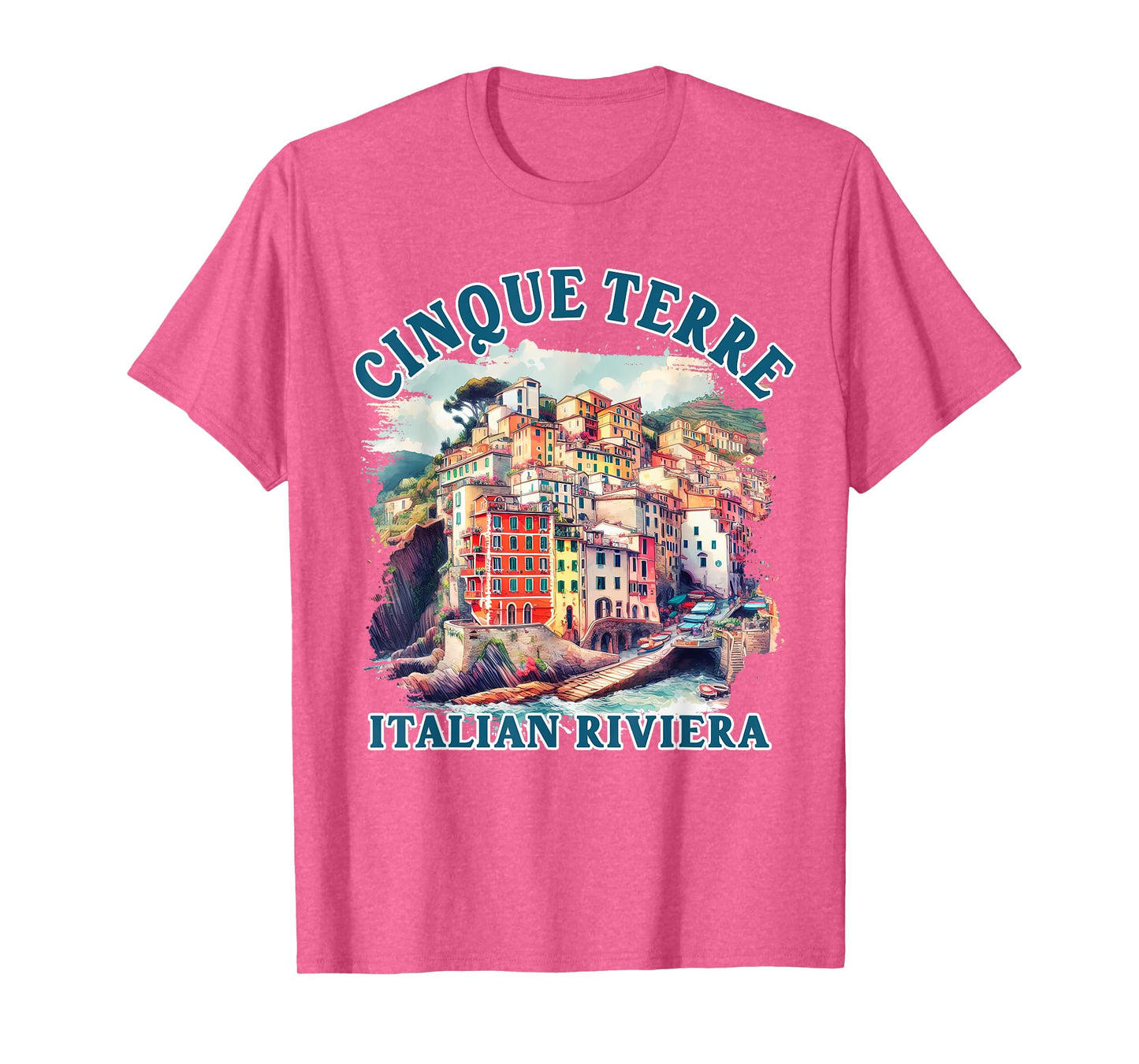 Cinque Terre Travel Italy Trip Cinque Terre Italian Riviera T-Shirt