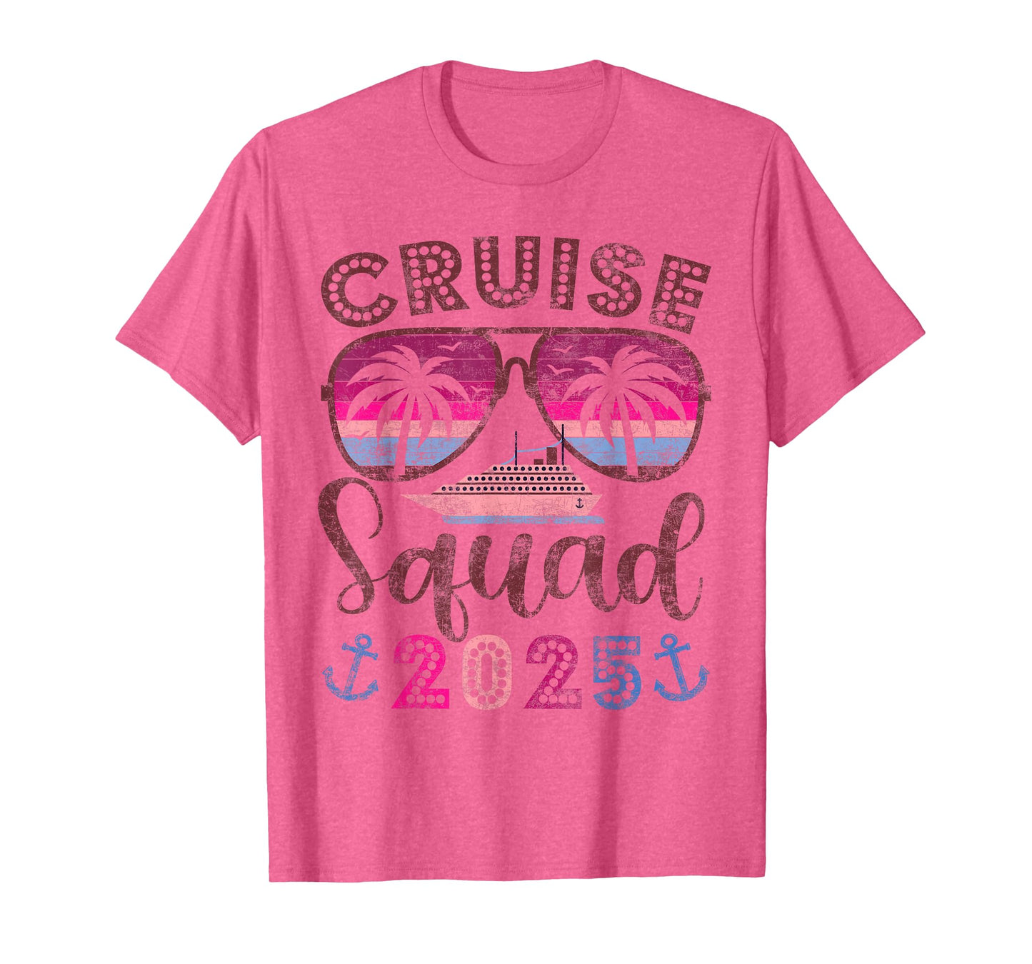 Cruise Squad 2025 Family Friends Vacation Matching Group T-Shirt