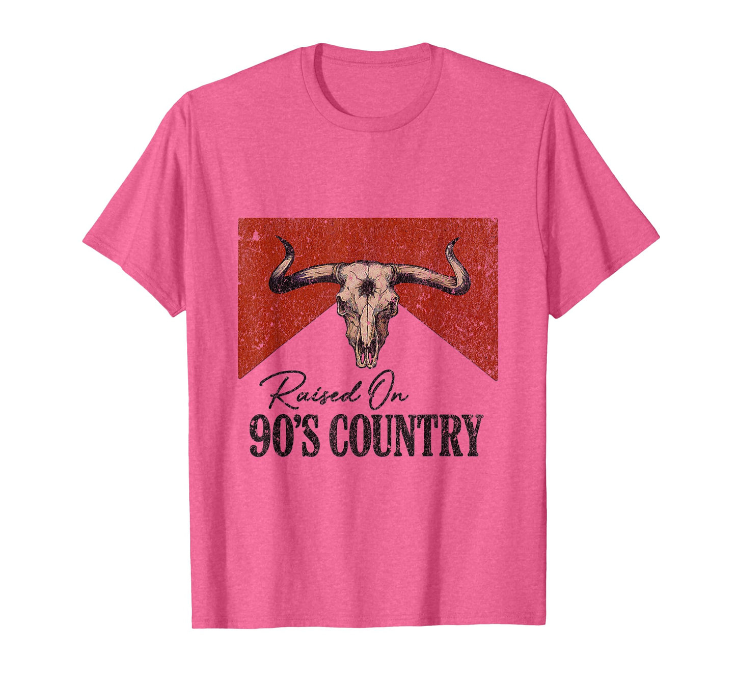 Raised On 90s Country Shirt Womens Cute Vintage T-Shirt