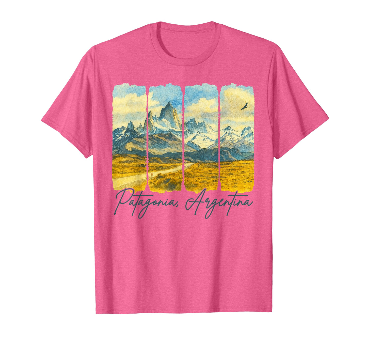 Patagonia Argentina Traveling Brushstroke Patagonia Trip T-Shirt