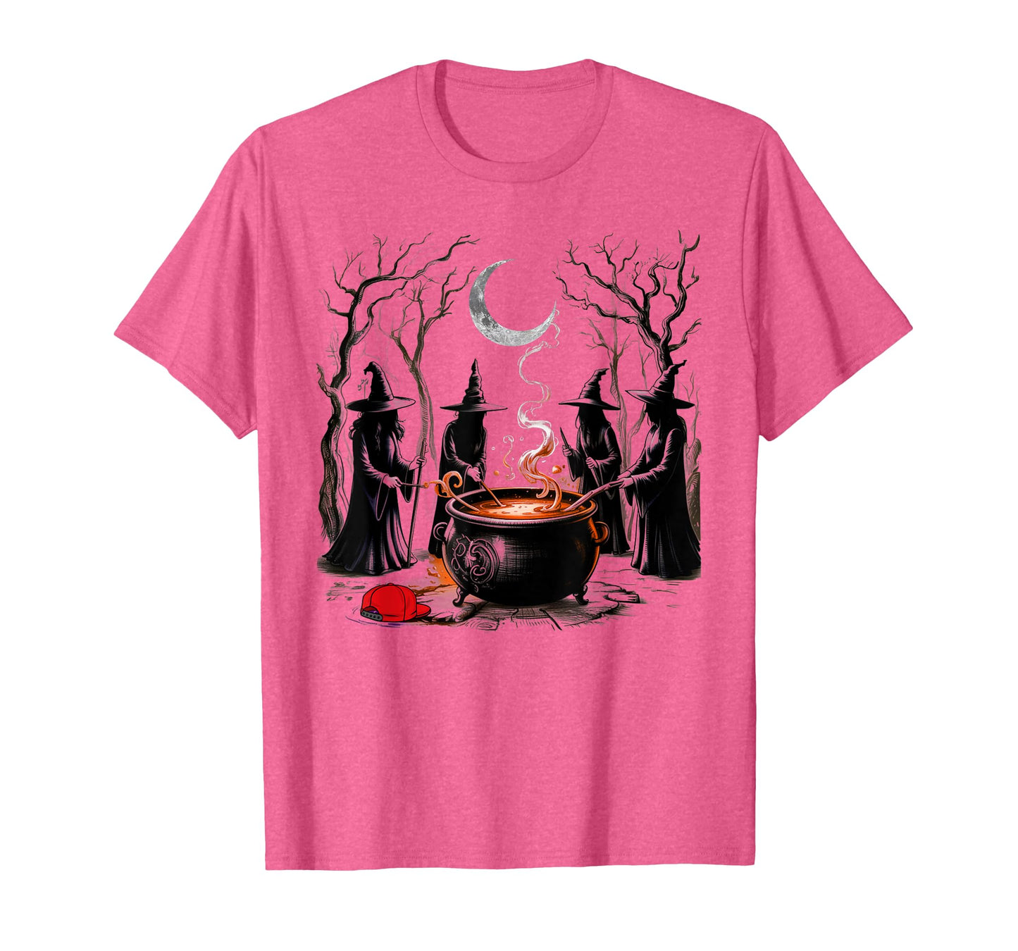 Spooky Witch Halloween Anti-Trump Feminist Women Rights T-Shirt