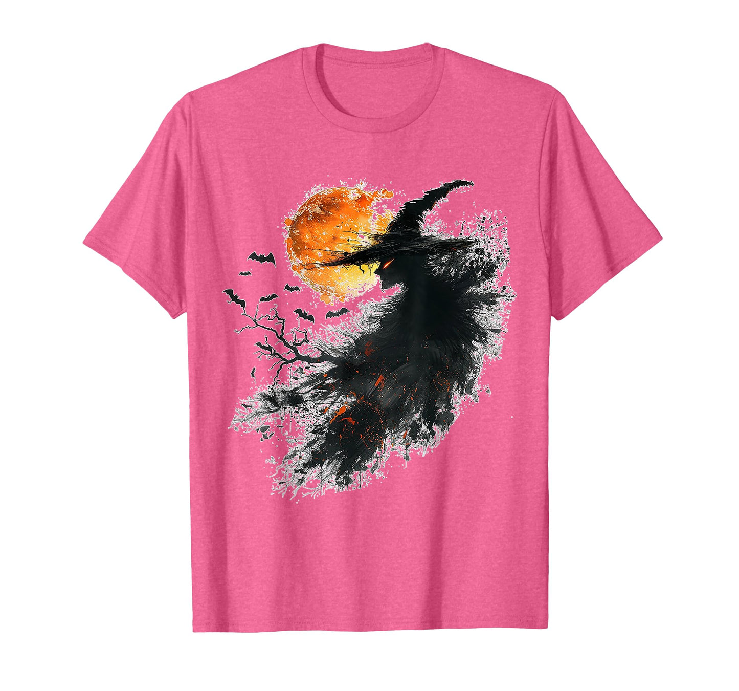 Witch Costume Halloween Graphic Art Witch T-Shirt