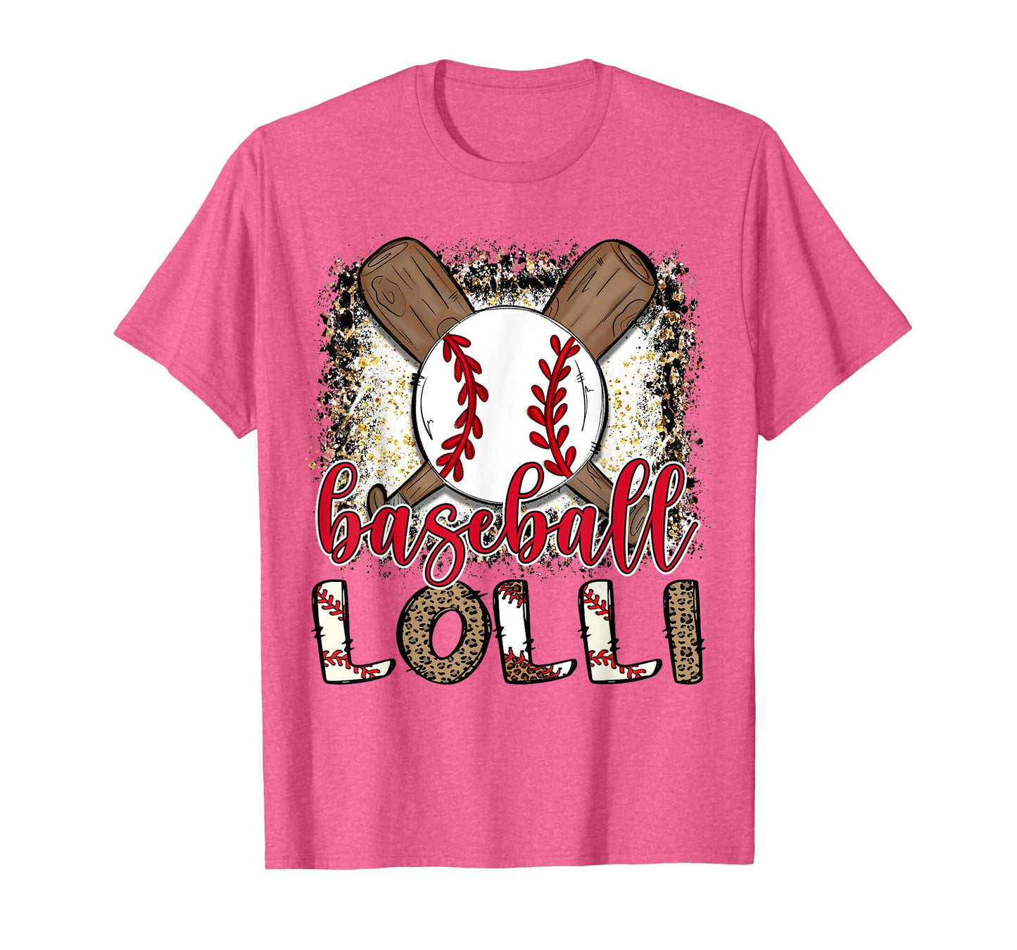 Baseball Lolli Leopard Proud Ball Lolli T-Shirt