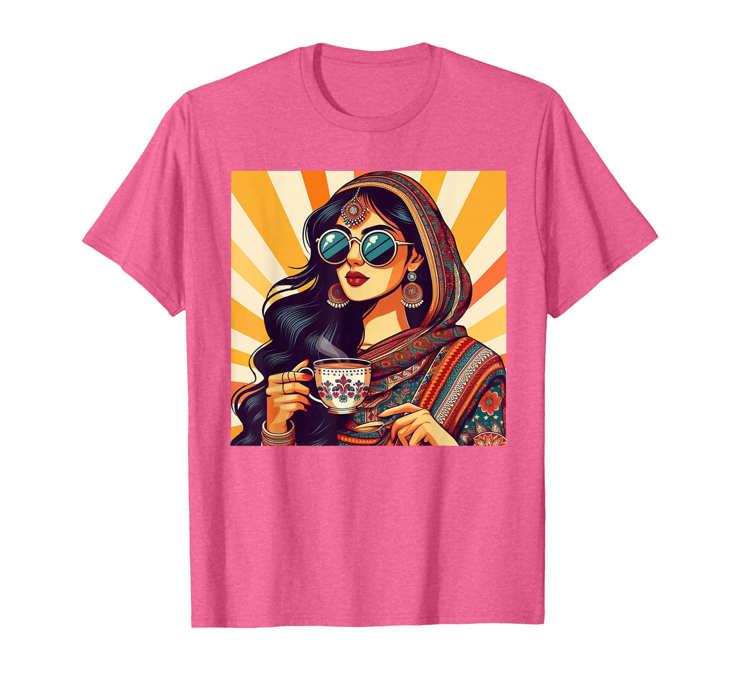 Indian Girl Indian Masala Chai Bollywood Meet Me In India T-Shirt