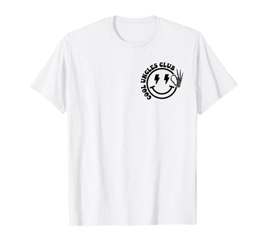 Cool Uncles Club Best Uncle Ever Funny Fathers Day Men Boy T-Shirt