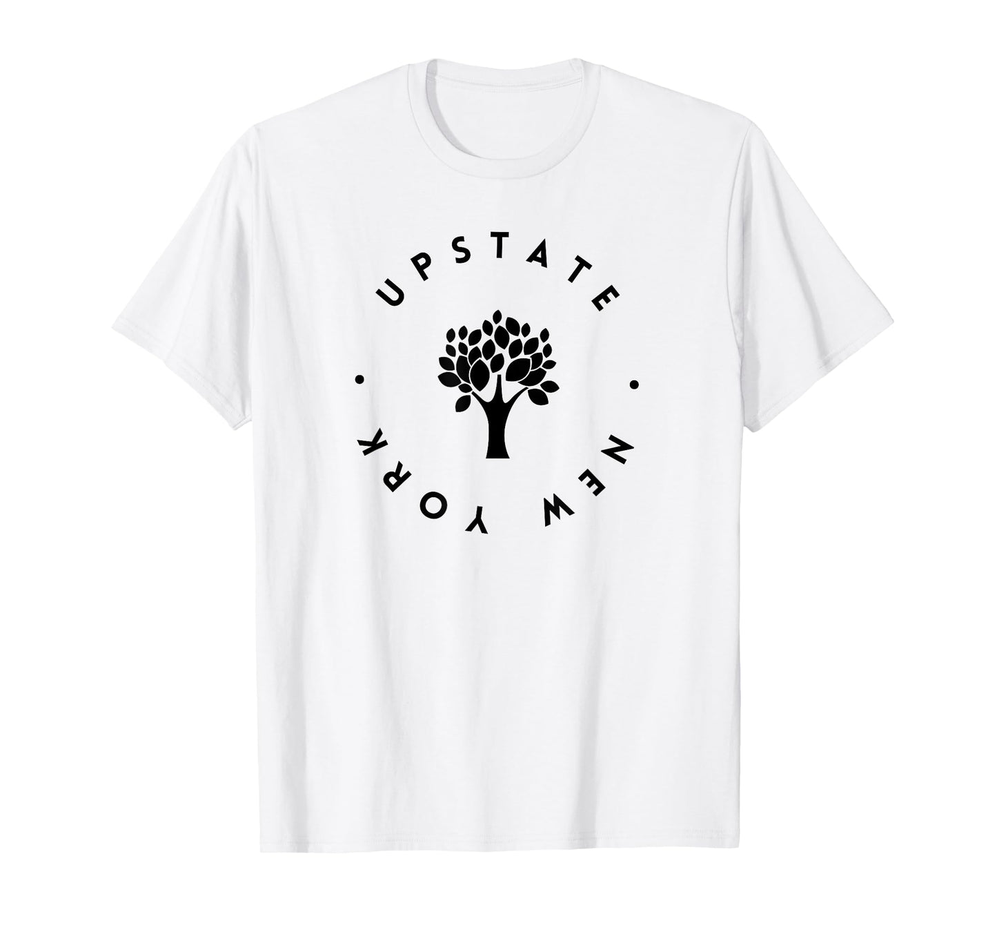 Upstate New York Tree, I love Upstate NY Design T-Shirt