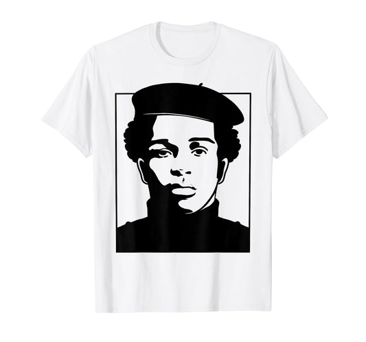 Black History Panther Party Logo 1966 Afro T-Shirt