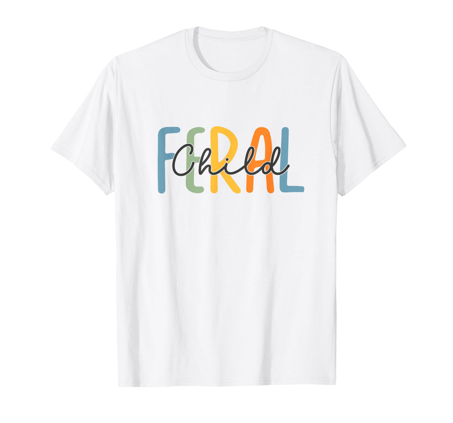 Vintage Feral Child Toddler Feral Girl Or Boy Flower Girl T-Shirt