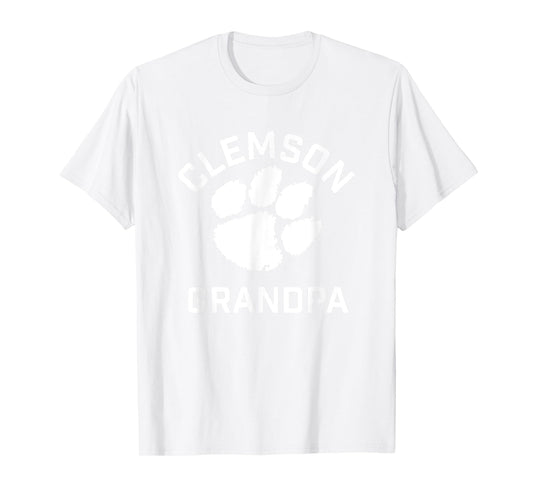 Clemson University Tigers Arched Grandpa T-Shirt