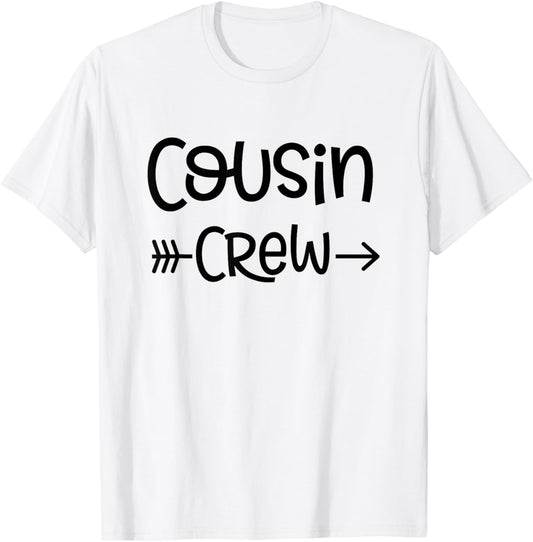 Cousin Crew Squad Family Matching Group T-Shirt