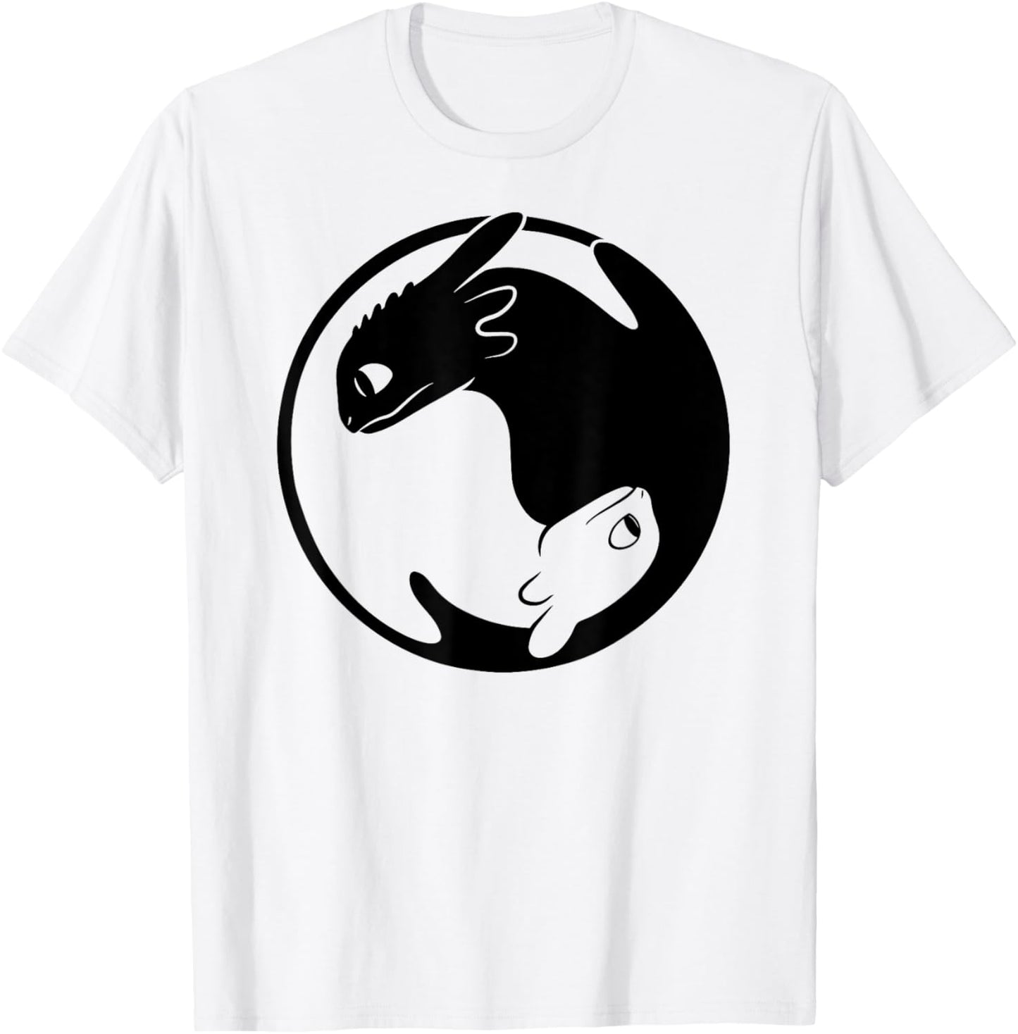 How to Train Your Dragon 3 Hidden World Dragon Yin Yang T-Shirt