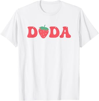 Dada Of The Berry First Birthday Strawberry Matching Lover T-Shirt