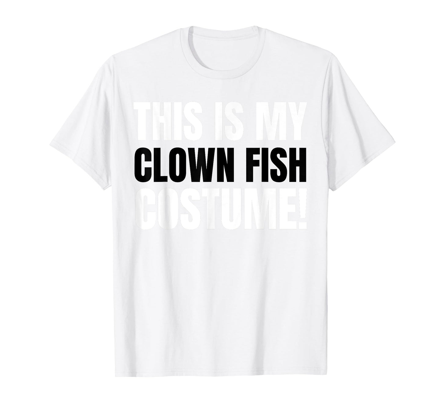 Funny Clown Fish Costume T-Shirt