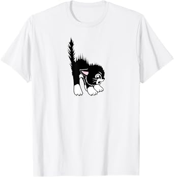 Disney Silly Symphonies More Kittens Scared Kitty Logo T-Shirt