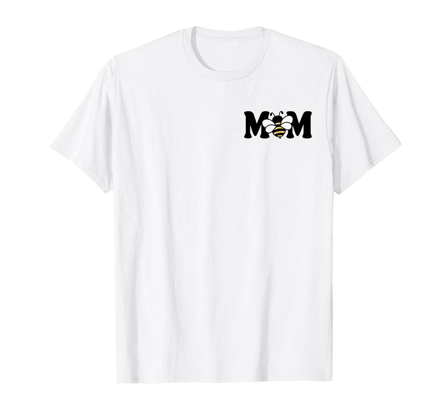 Mom Bee Cute Beekeeping Birthday Party Matching Family Mama T-Shirt
