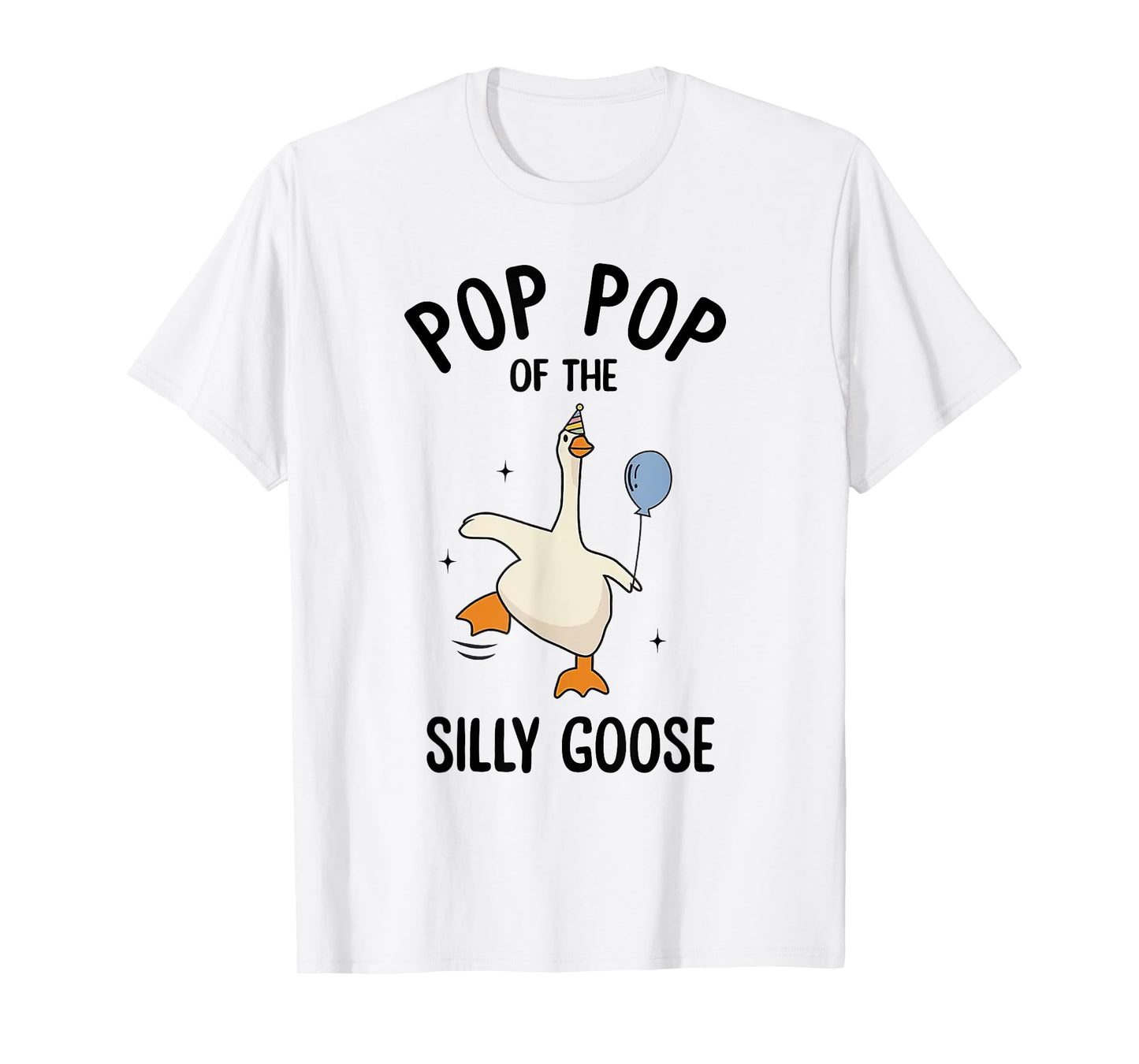 Pop Pop Of The Silly Goose First Birthday Family Matching T-Shirt