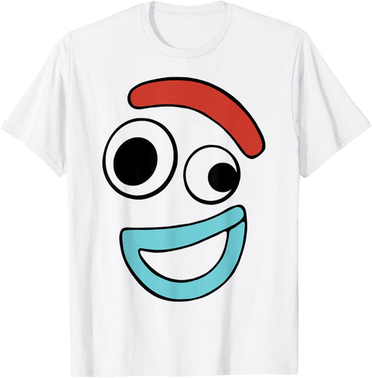 Disney Pixar Toy Story 4 Forky Large Happy Face T-Shirt