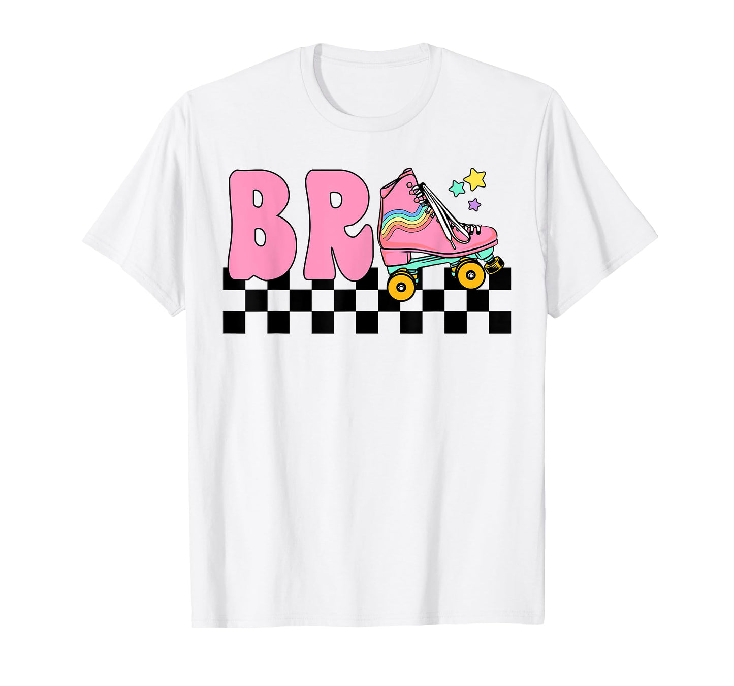Brother Rolling Into Birthday Roller Skating Family Matching T-Shirt