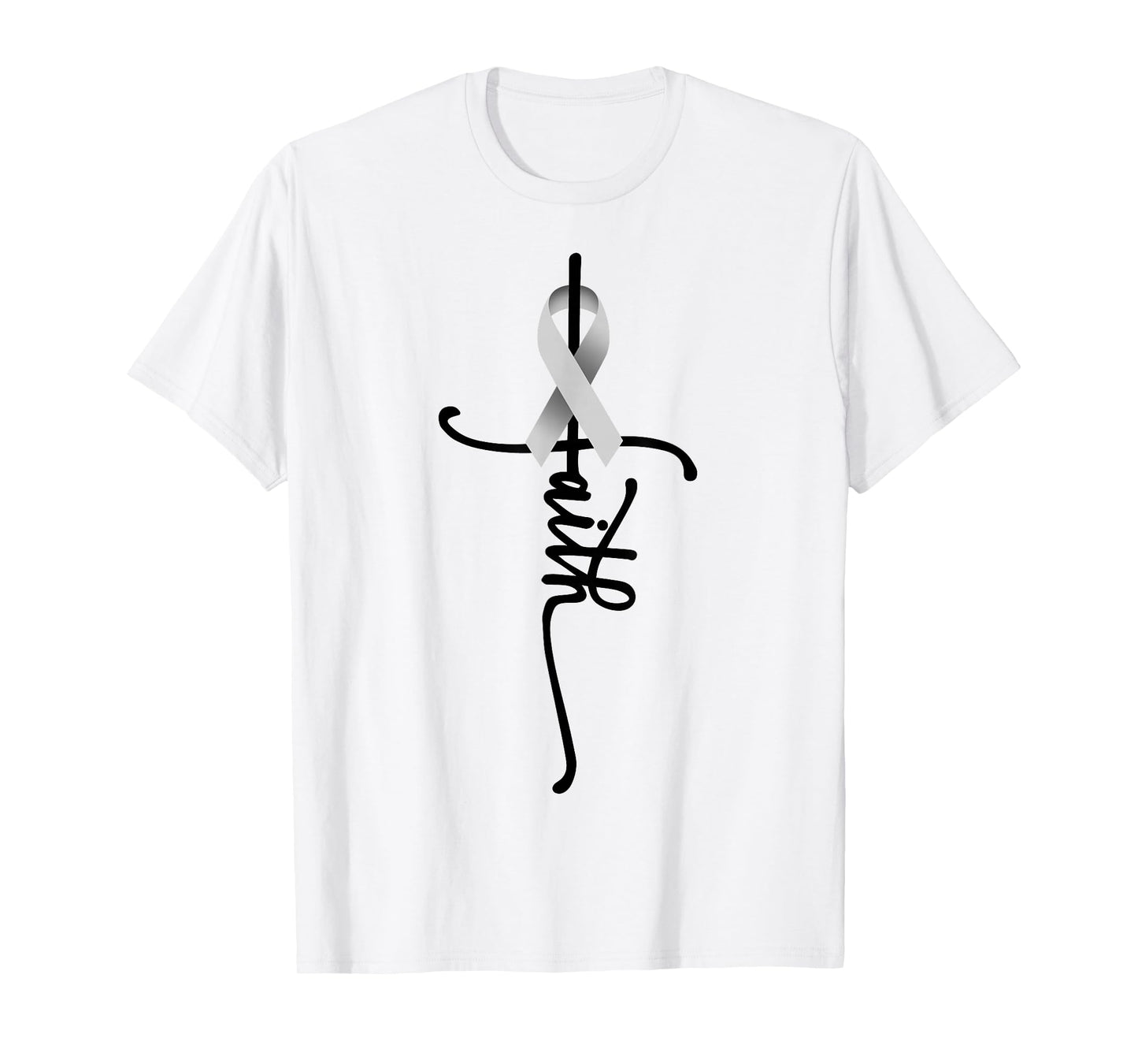 Lung Cancer Faith Lung Cancer Awareness November Support T-Shirt