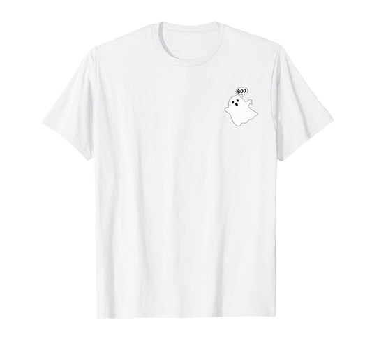 Thumbs Down Ghost Screaming Boo Disapproval Ghost halloween T-Shirt