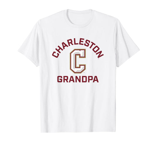 College of Charleston Cougars Arched Grandpa T-Shirt