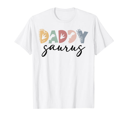 Daddy Dinosaur Family Matching Birthday Girls Party Daughter T-Shirt