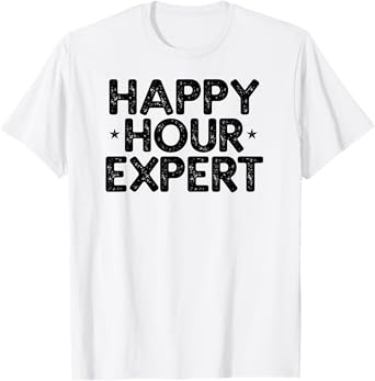 Happy Hour Expert Vintage T-Shirt