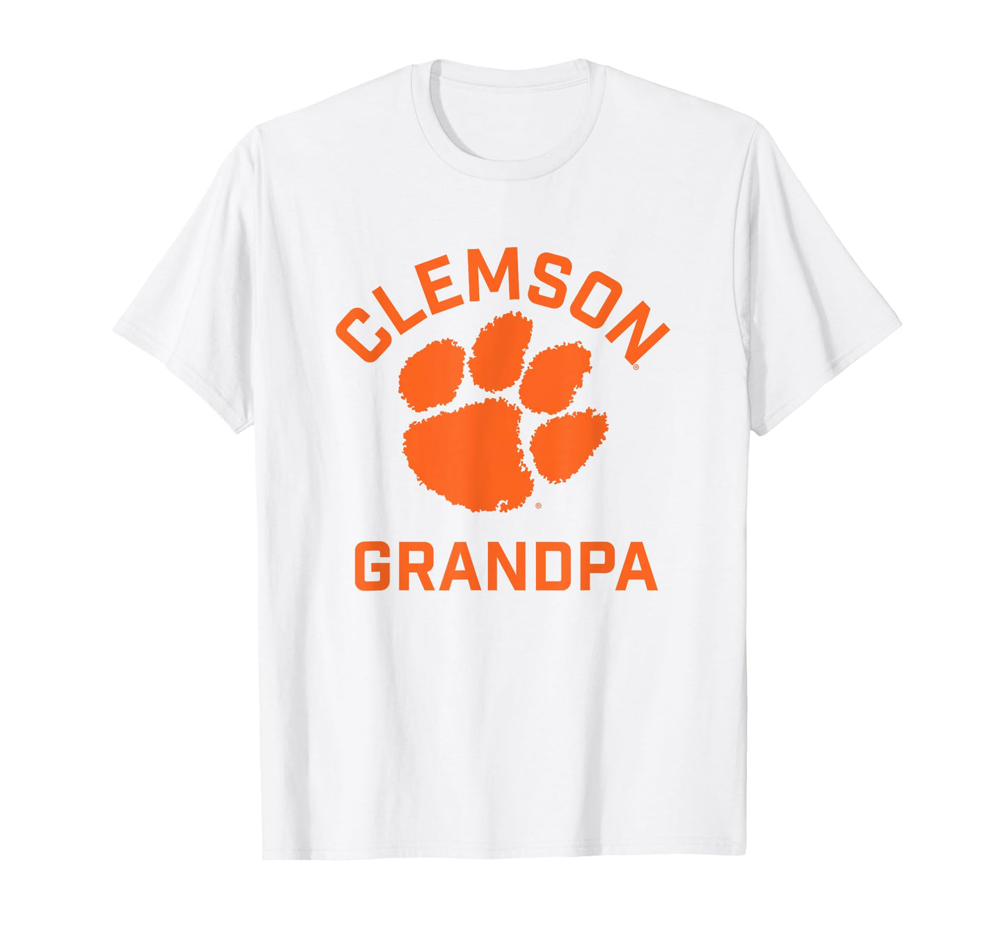 Clemson University Tigers Arched Grandpa T-Shirt
