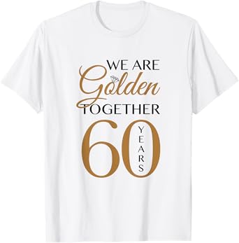 60th Wedding Anniversary T-Shirt