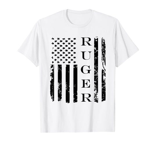 Ruger Family US USA American Flag Women Men T-Shirt