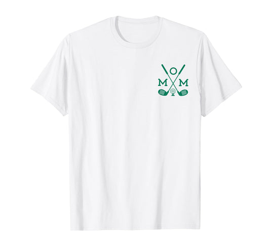 Funny Par Tee Mom Golf Matching Golfing Quote Party Pocket T-Shirt