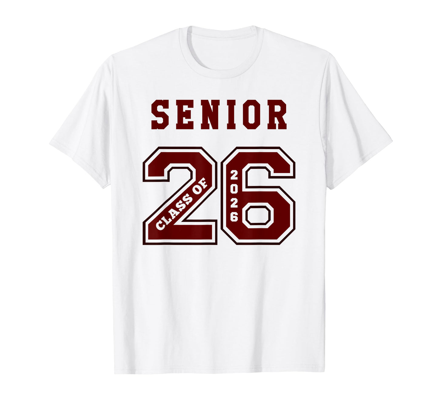 SENIOR CLASS OF 2026 - MAROON CLASS OF 26 SENIOR SWAG 4W T-Shirt