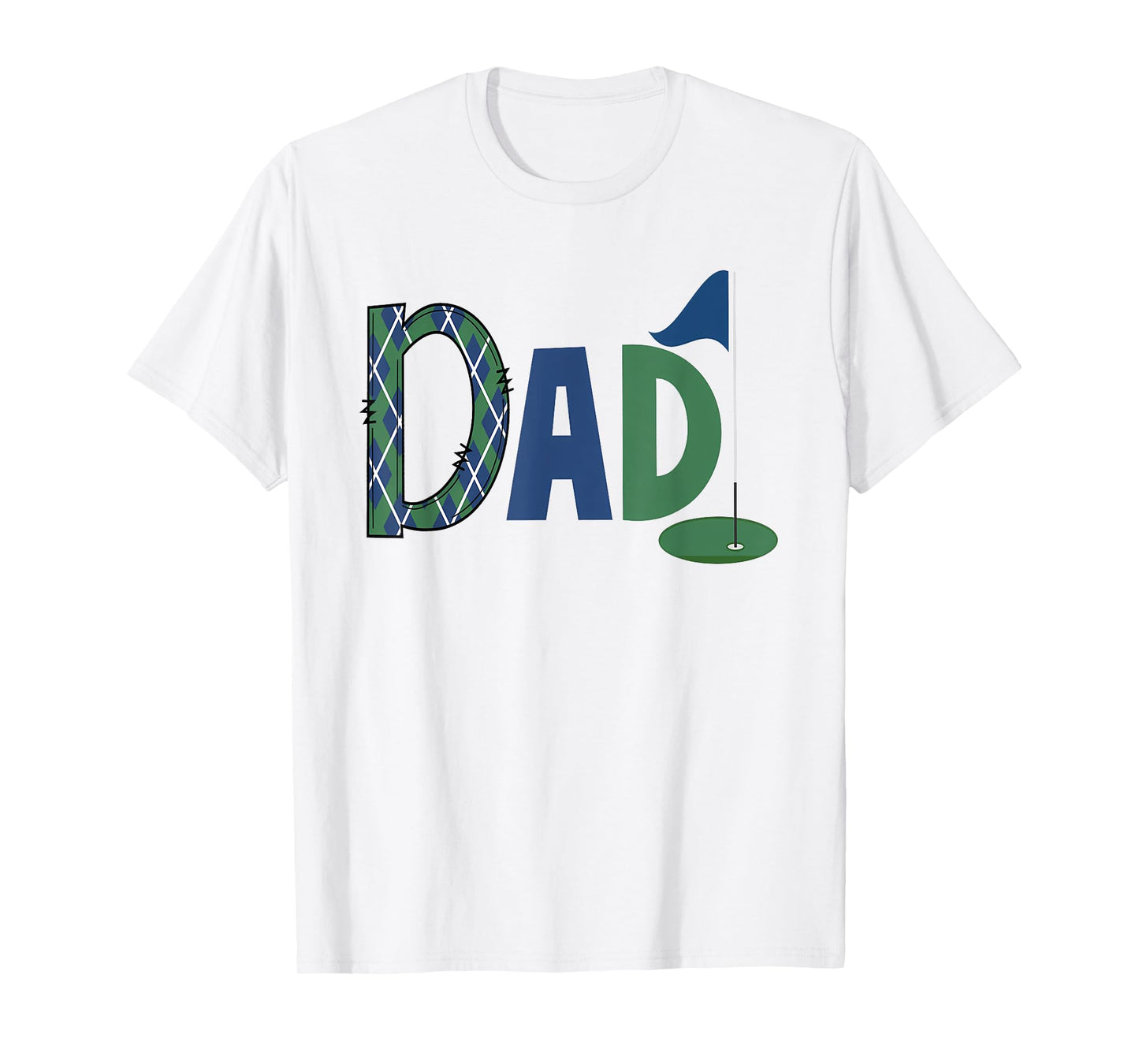 Dad of The Birthday Boy Hole in One Golf Family Matching T-Shirt