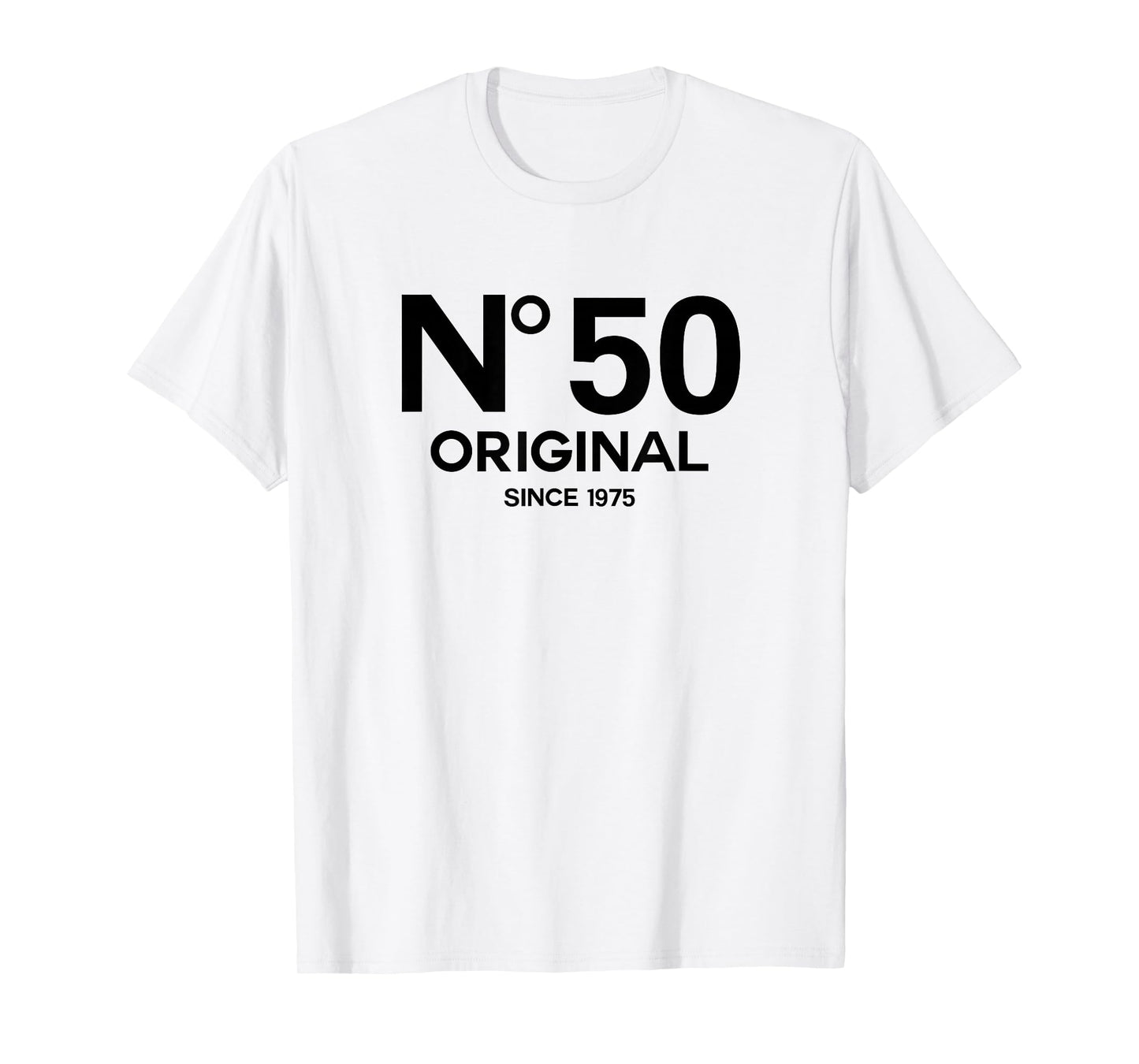 No 50 Original 50th Birthday Born in 1975 Fiftieth Retro T-Shirt
