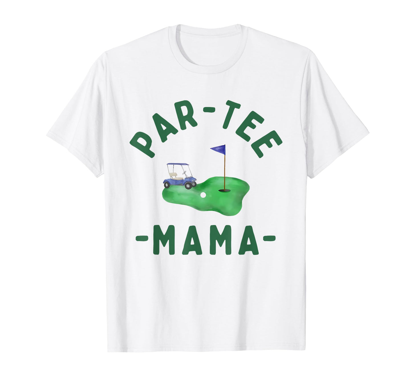 The Par Tee Mom Hole in One Golf Parents Matching Family T-Shirt