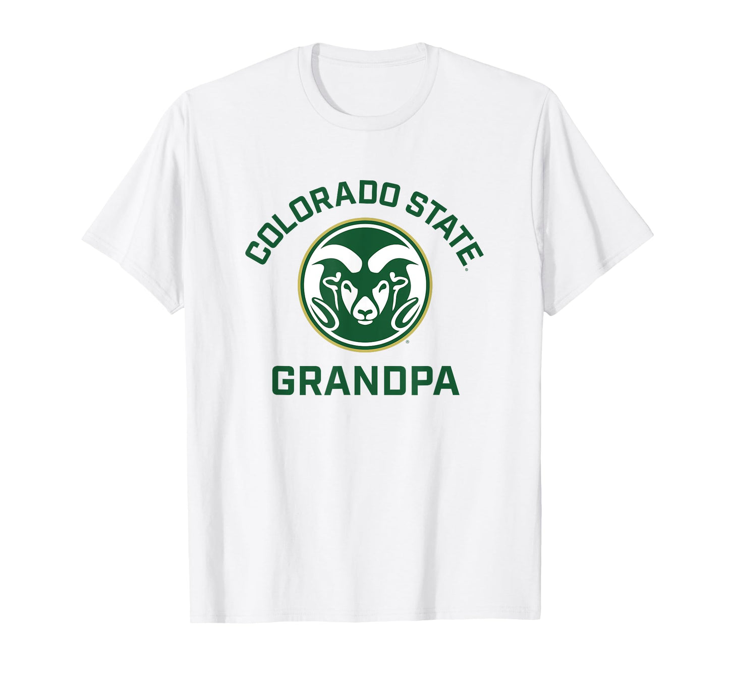 Colorado State University Rams Arched Grandpa T-Shirt