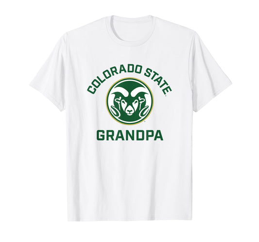 Colorado State University Rams Arched Grandpa T-Shirt