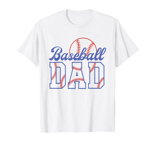 Baseball Dad Shirt Funny Sports Fathers Who Love Baseball T-Shirt