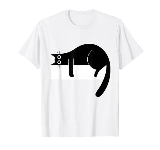 Retro Funny Cat Graphic for Men Women Kids T-Shirt