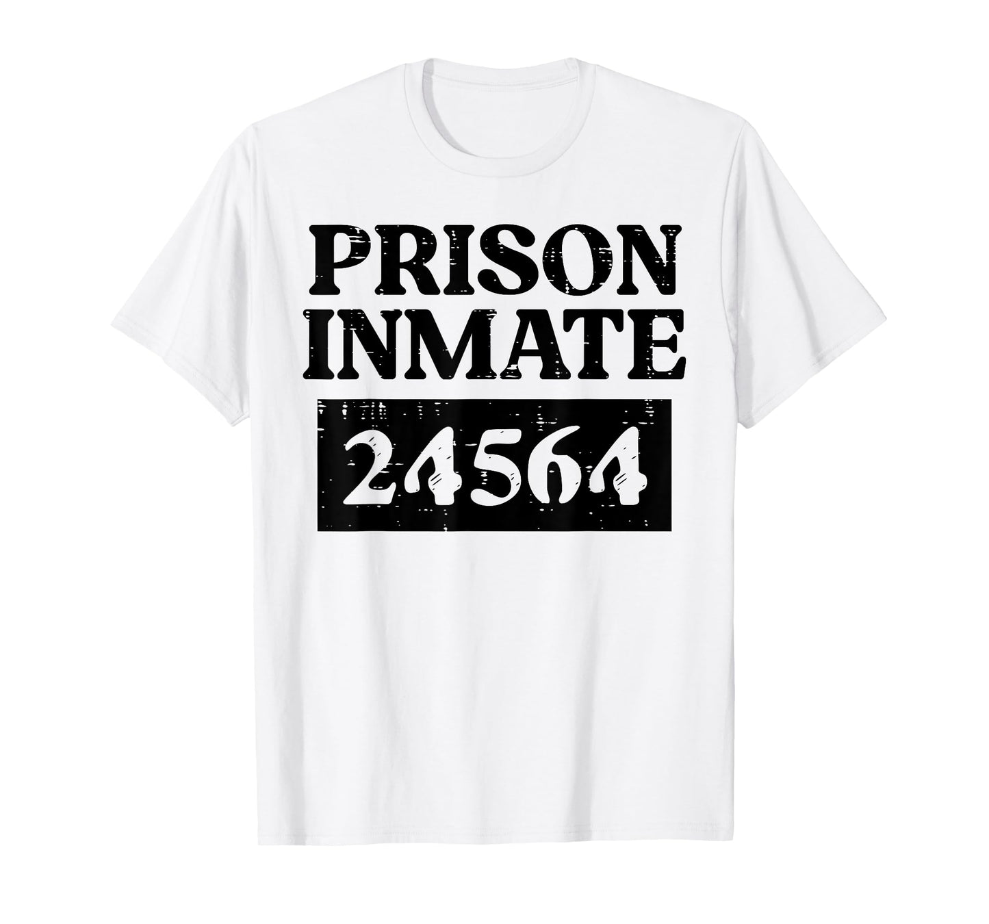 Halloween Prisoner Prison Inmate Funny Costume Men Women T-Shirt