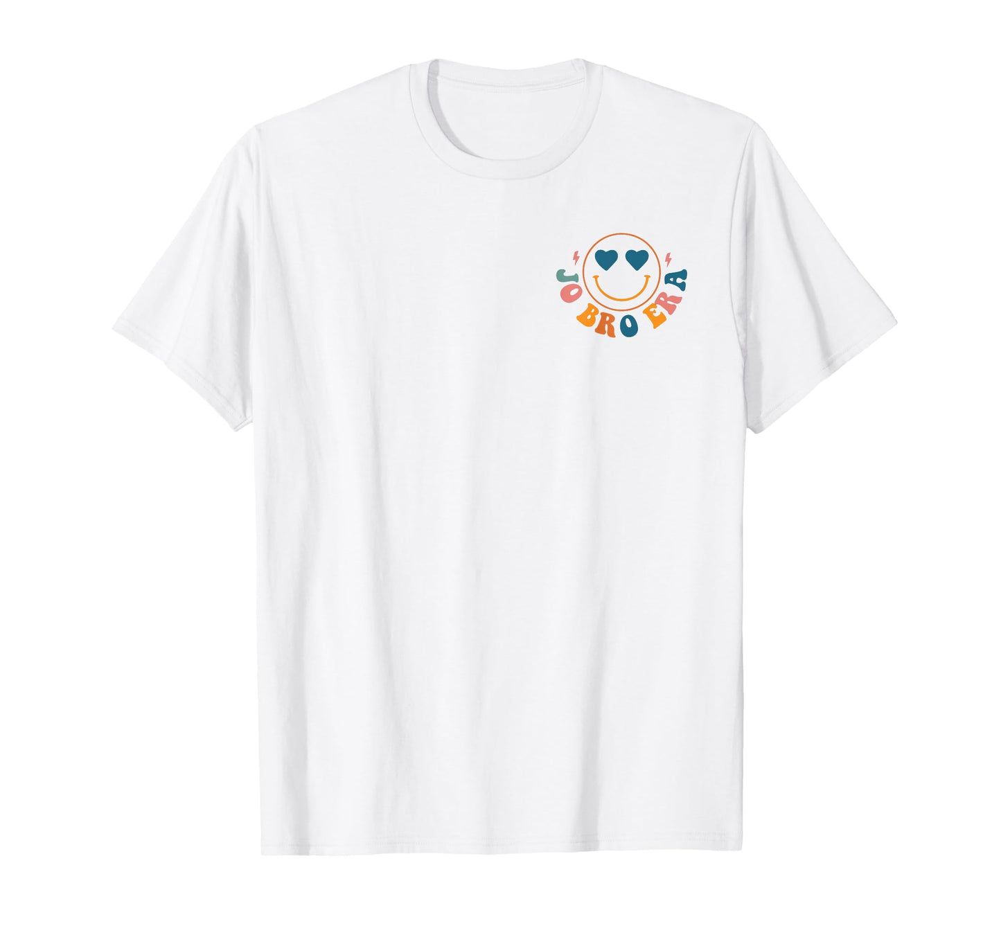 Groovy Retro In My Jo Bro Era Funny Pocket Print T-Shirt
