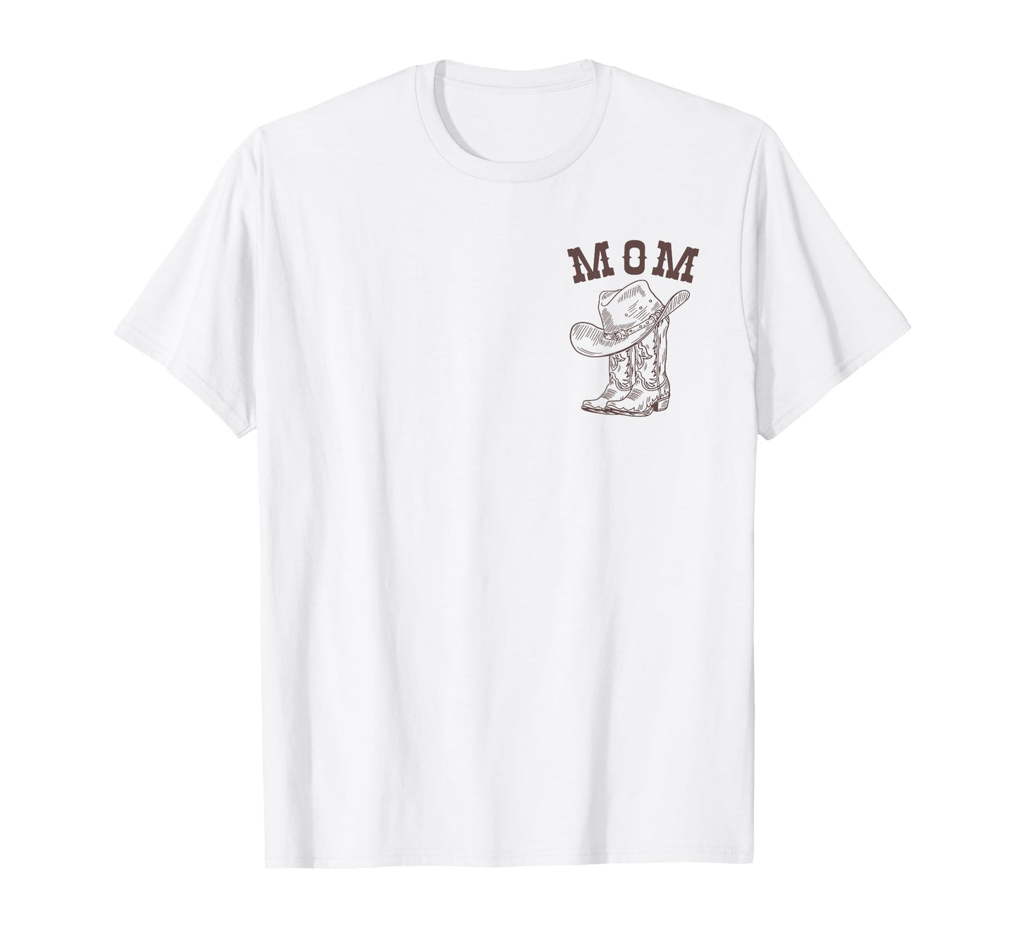 Western Matching Shirts Mom Cowboy Rodeo Family Birthday T-Shirt